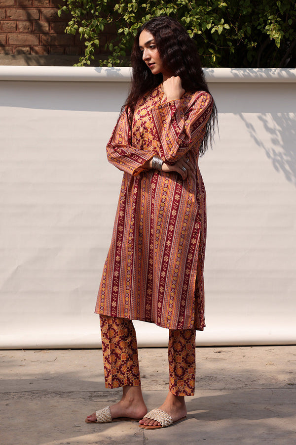 Printed Ralli Dastan Set