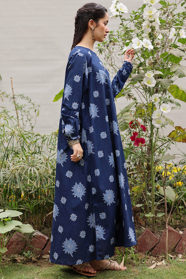 Bloom Veil Printed Dress