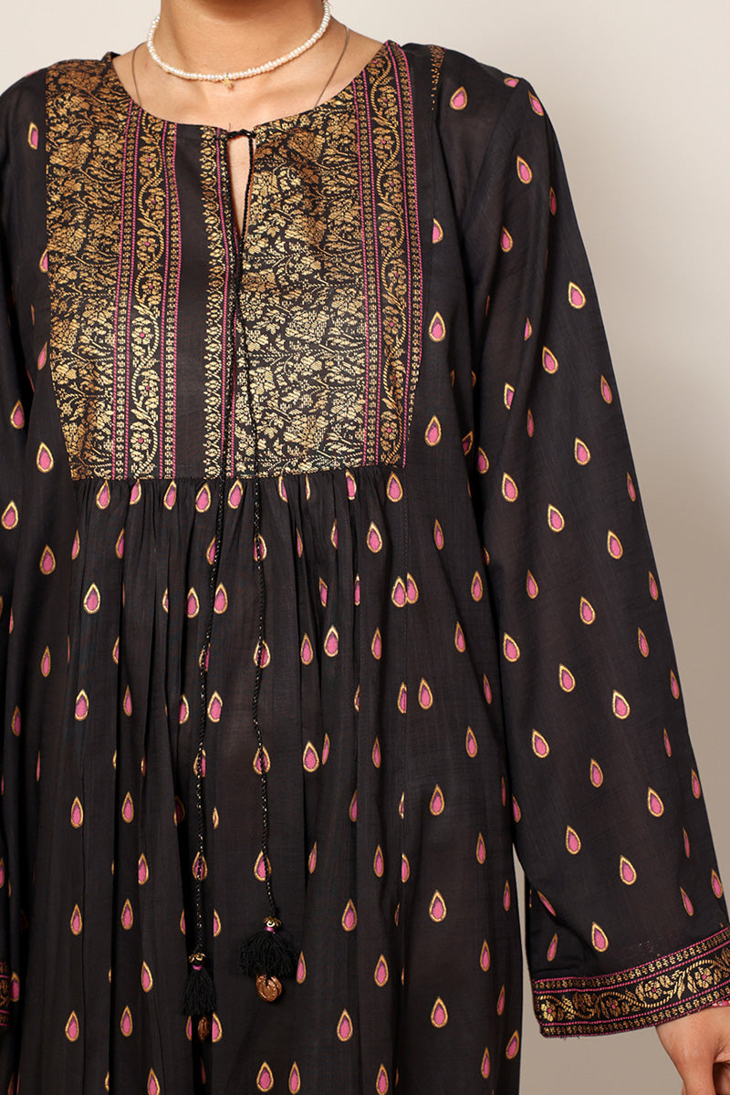 Golden Whisper Dress