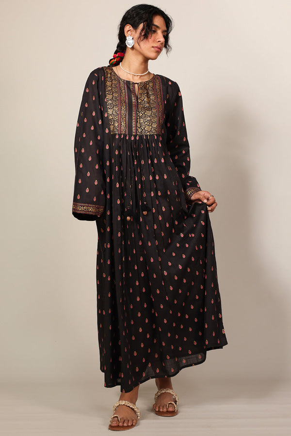 Golden Whisper Dress