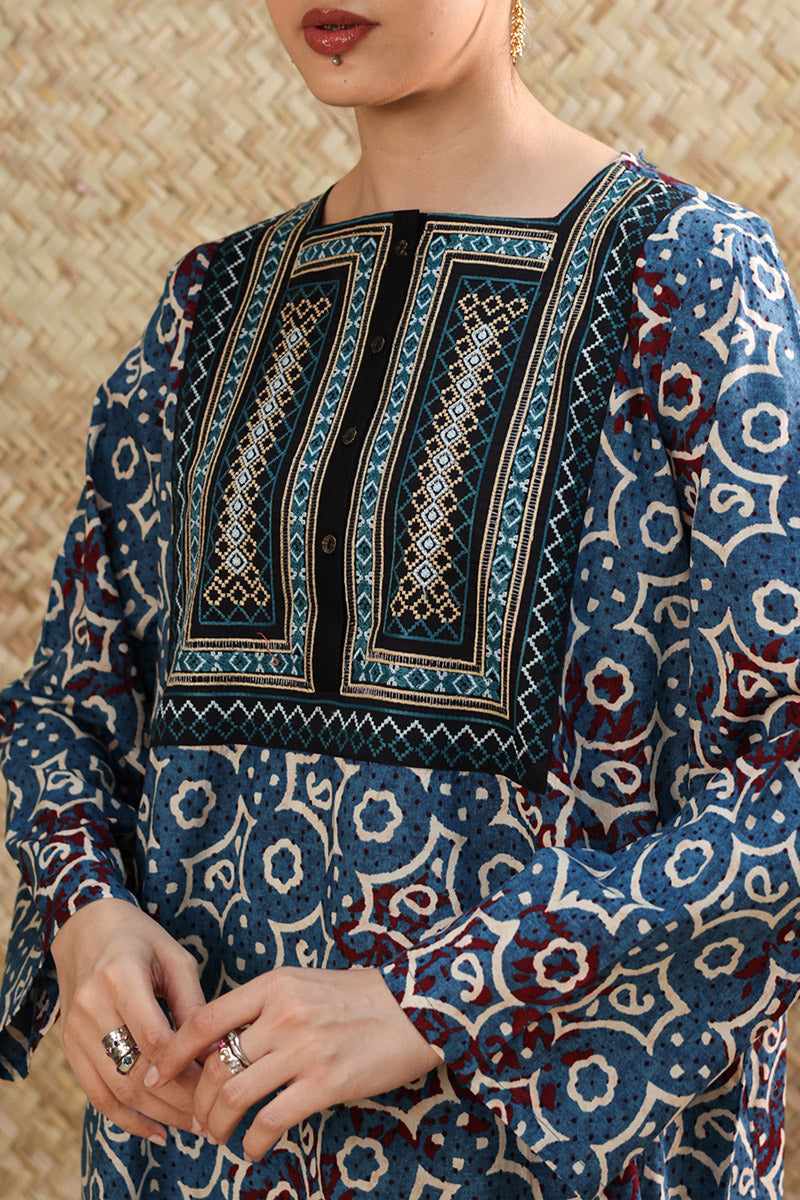Ajrak Kahani Printed Set