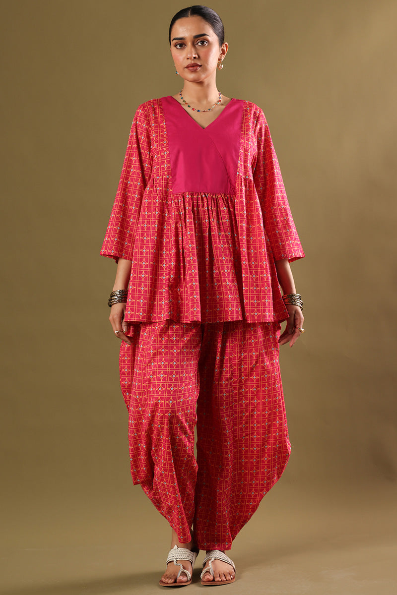Crossline Printed Set