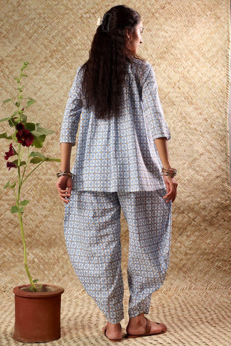 Crossline Printed Set