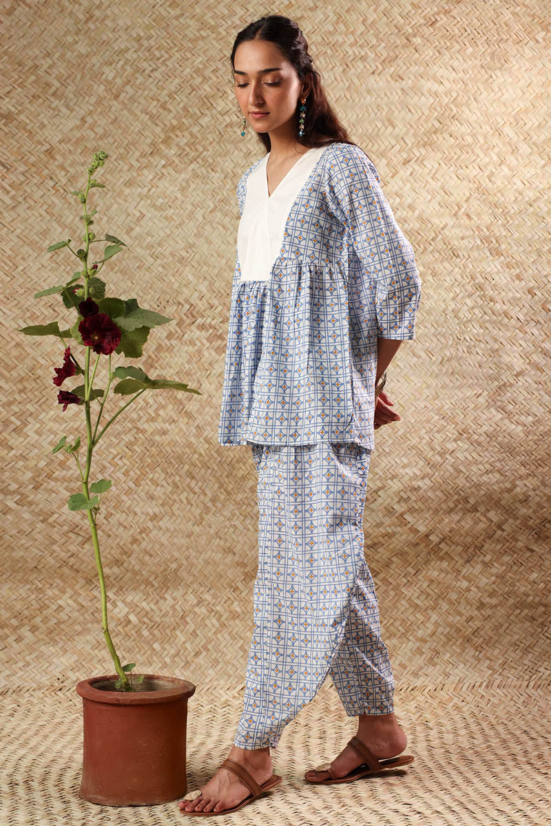 Crossline Printed Set