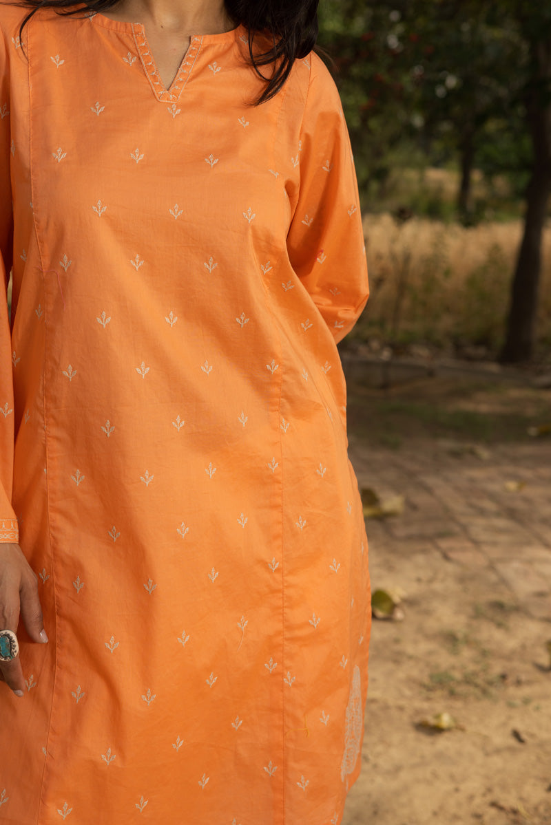 Petal Thread Kurti