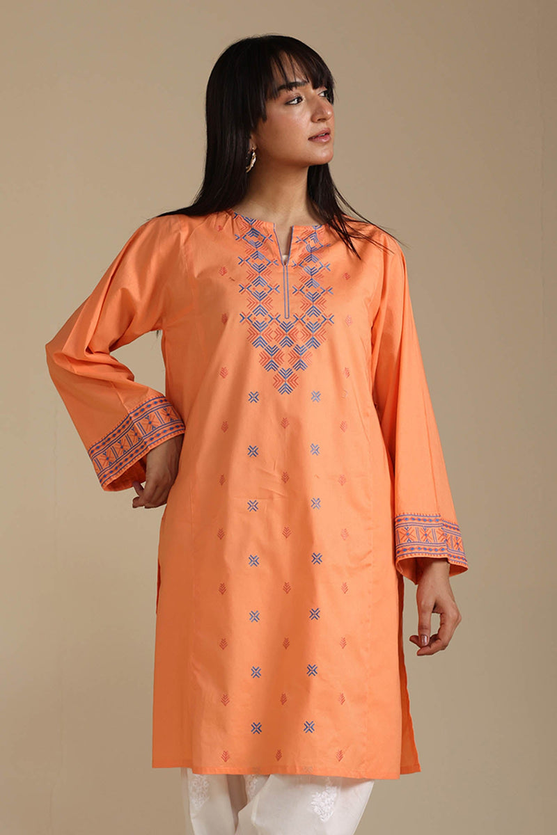 Embroidered Tale Kurti