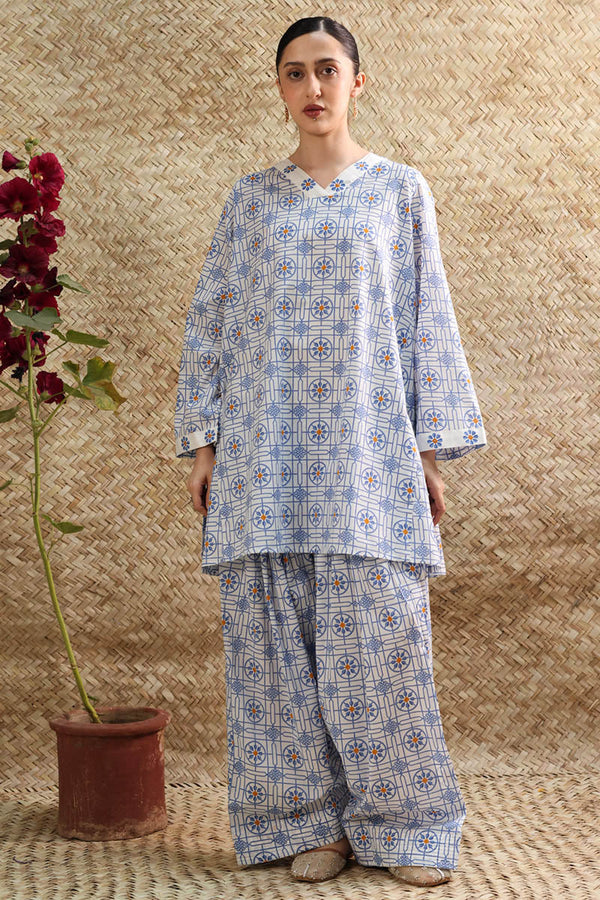 Floral Elan Farshi Set