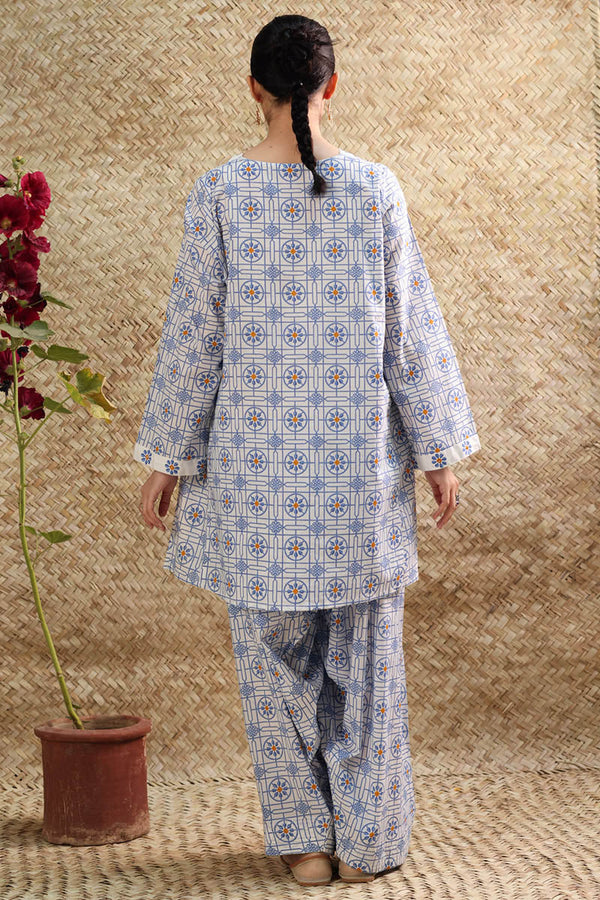 Floral Elan Farshi Set