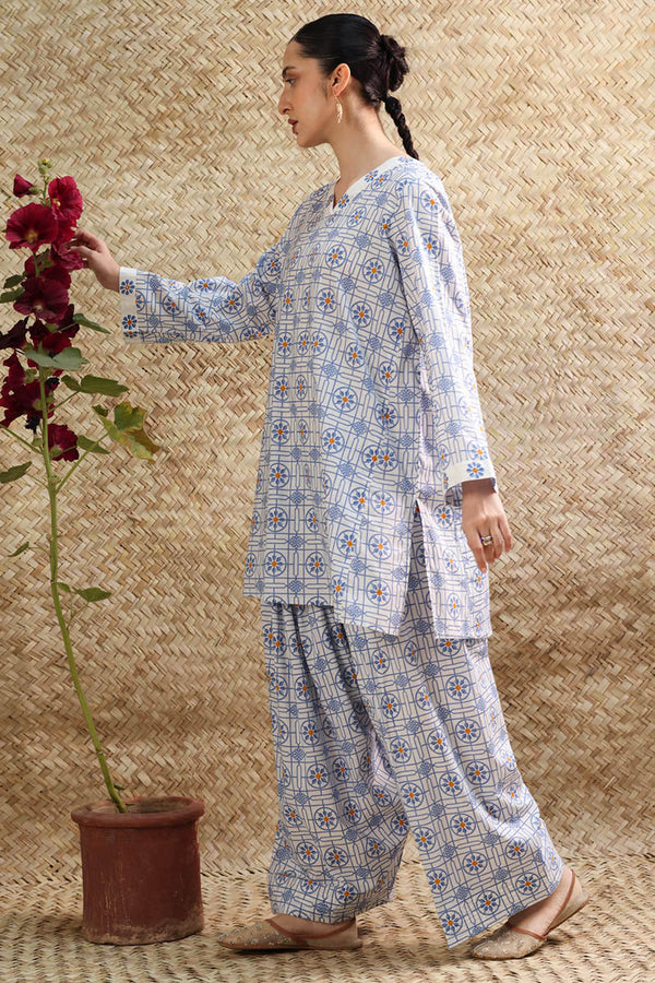 Floral Elan Farshi Set