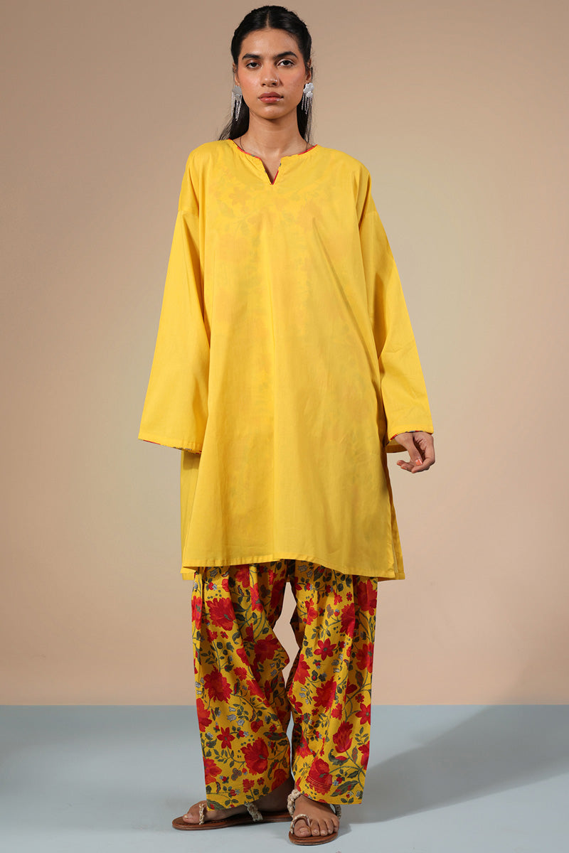 Chinar Petal Printed Set