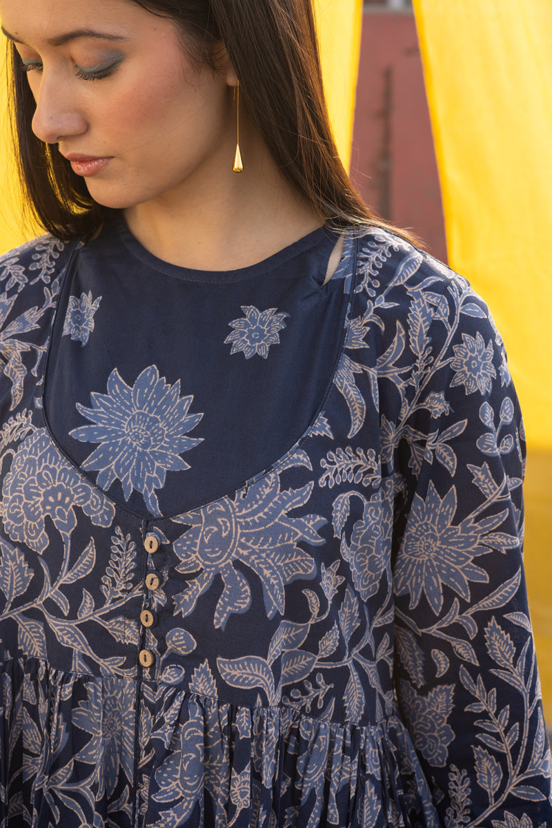 Still Bloom Anarkali Dress