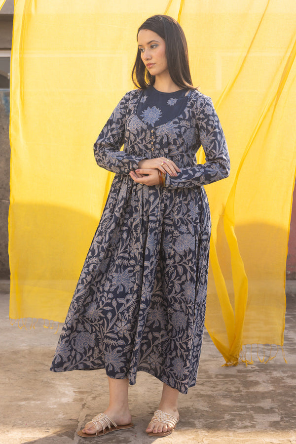 Still Bloom Anarkali Dress