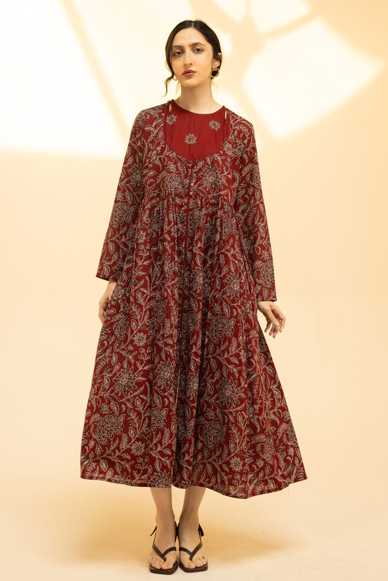 Still Bloom Anarkali Dress