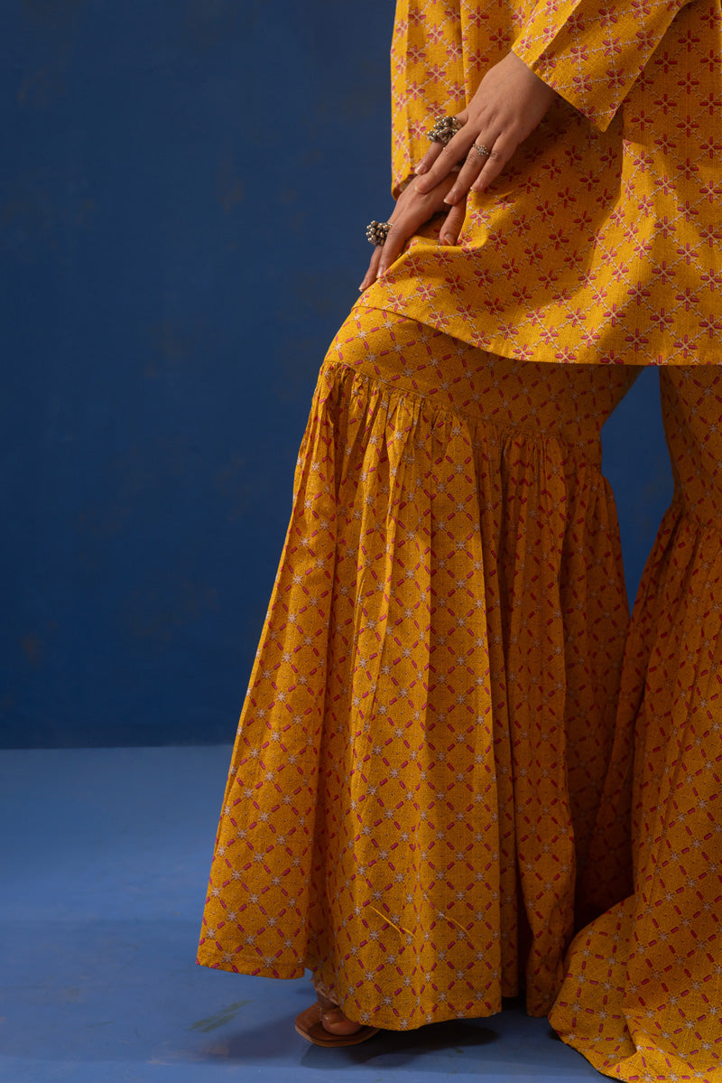 Stitch Theory Gharara Set