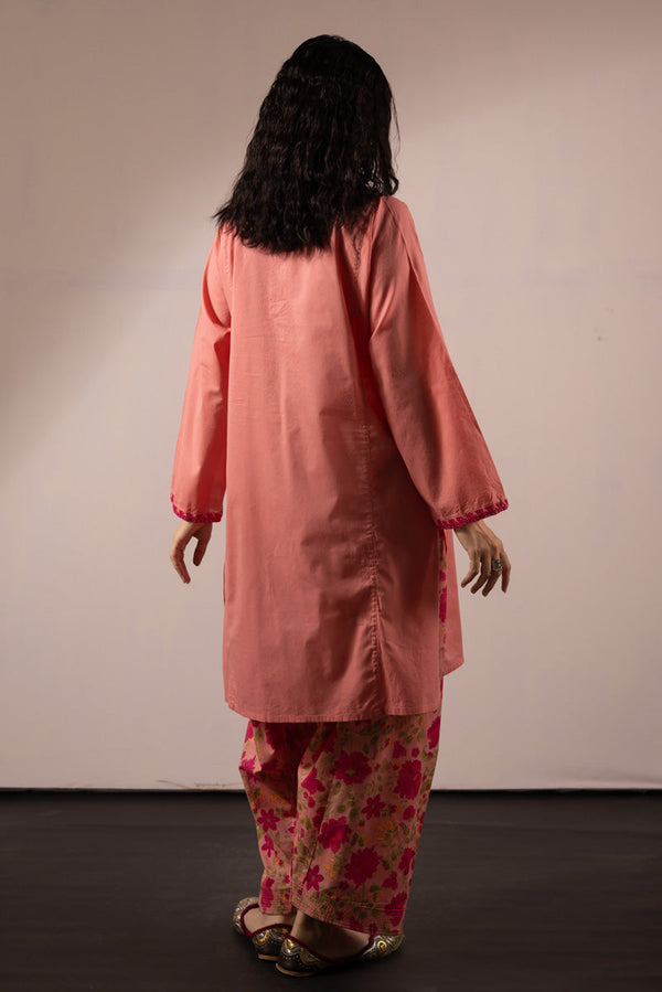 Floral Embroidered Set