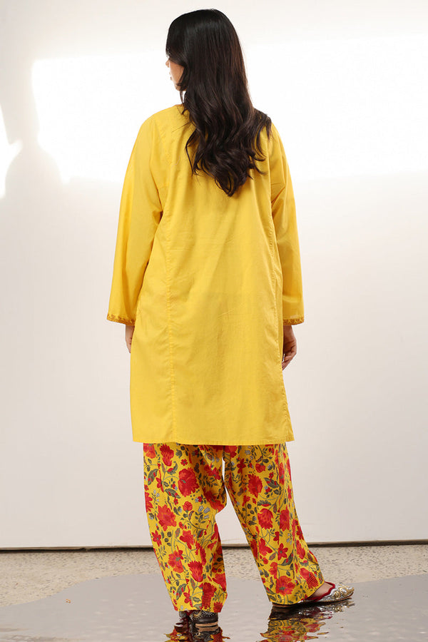 Floral Embroidered Set