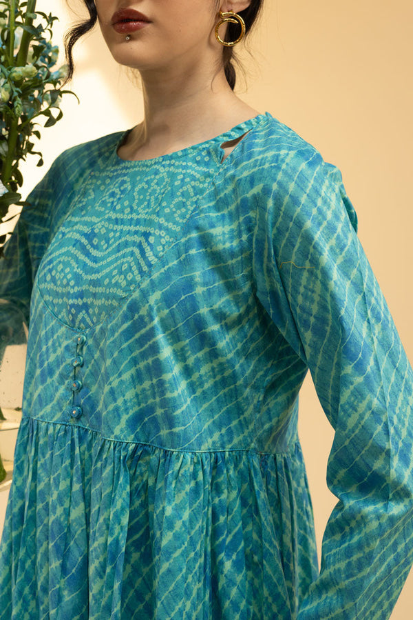 Chunari Anarkali Dress