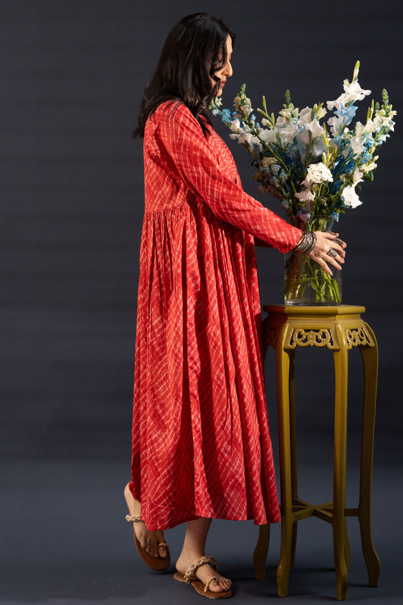 Chunari Anarkali Dress