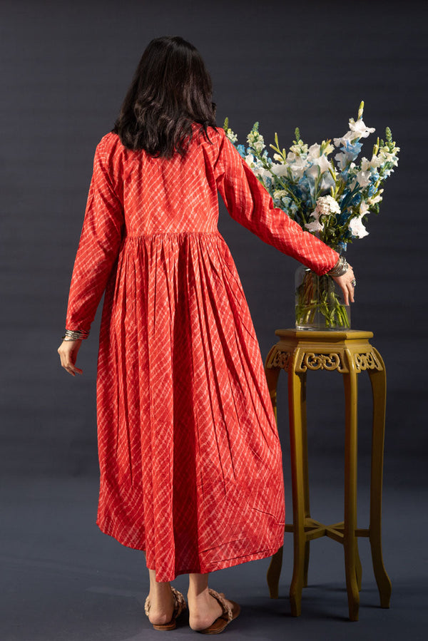 Chunari Anarkali Dress