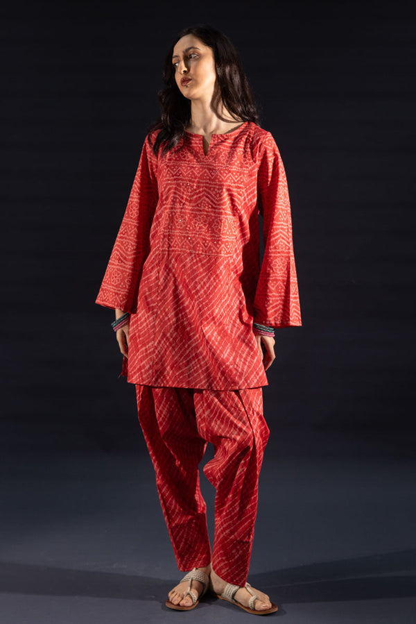 Soft Chunari Mukaish Set
