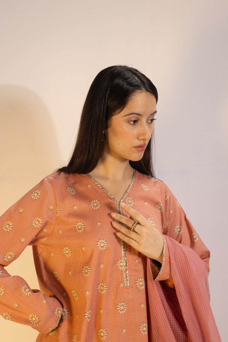 Soft Mandana Gharara Set