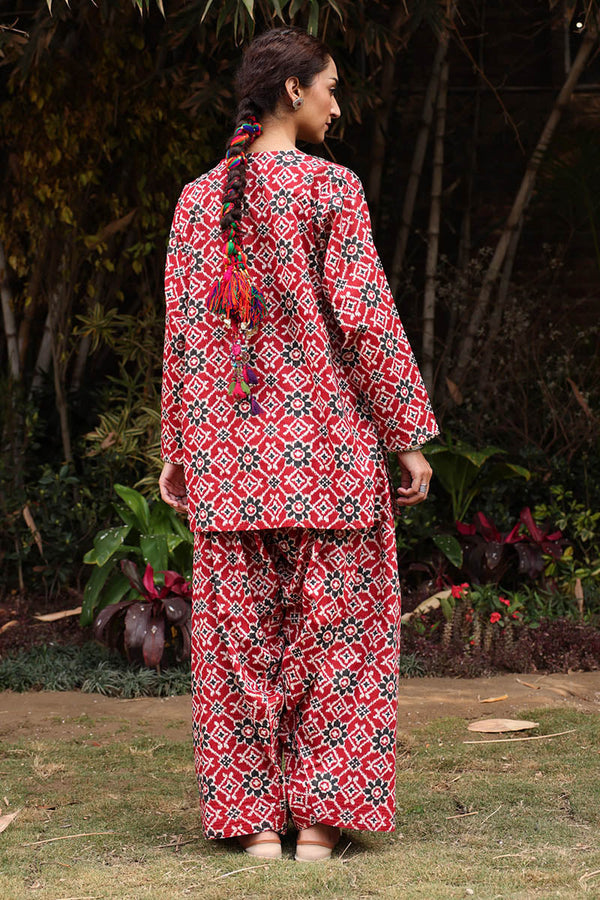 Rang Patola Farshi Set