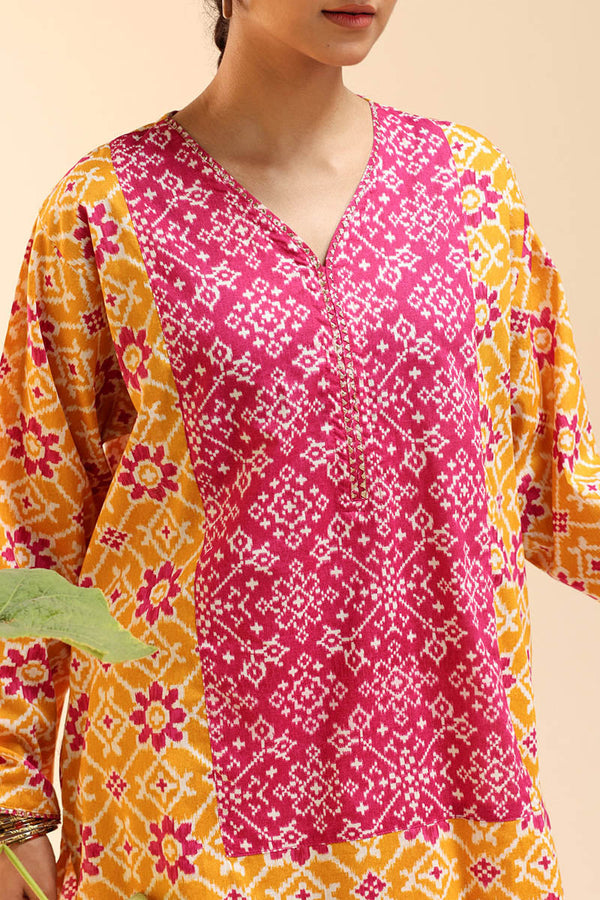 Rang Patola Farshi Set