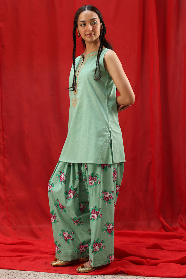 Retro Rose Printed Set