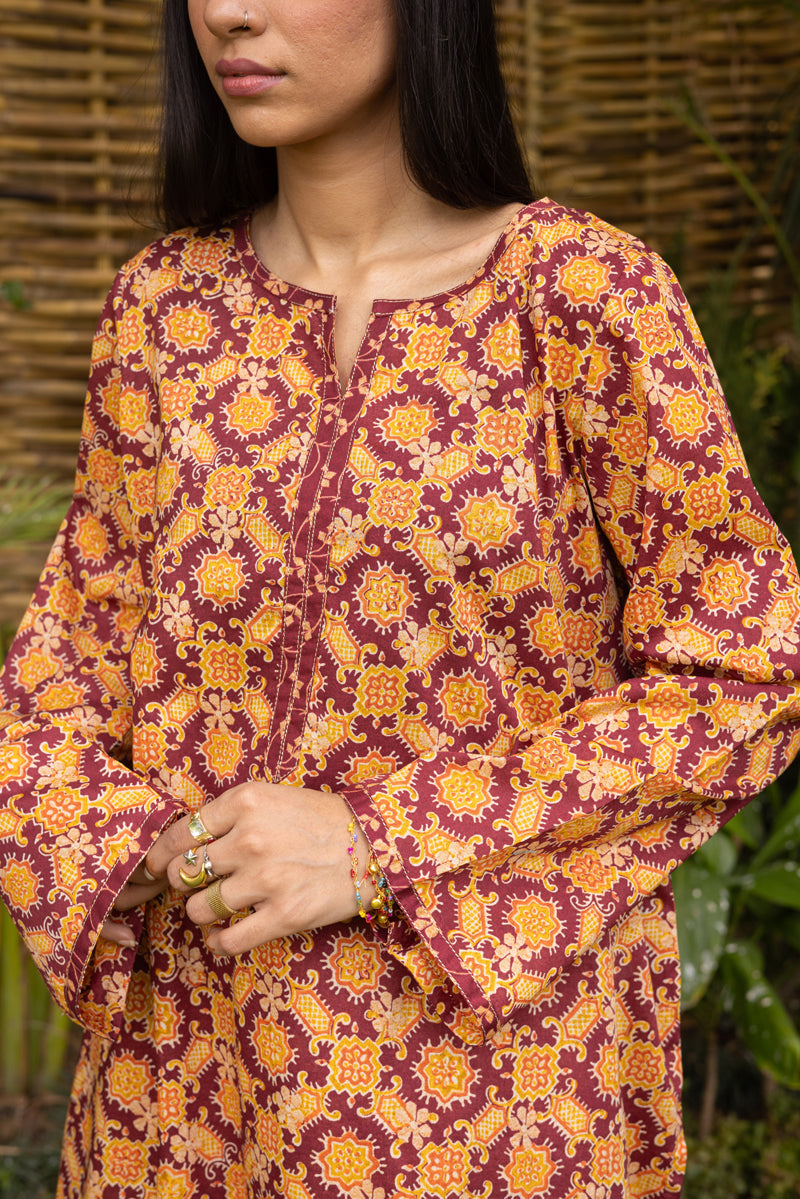Naqsh Patterns Printed Set