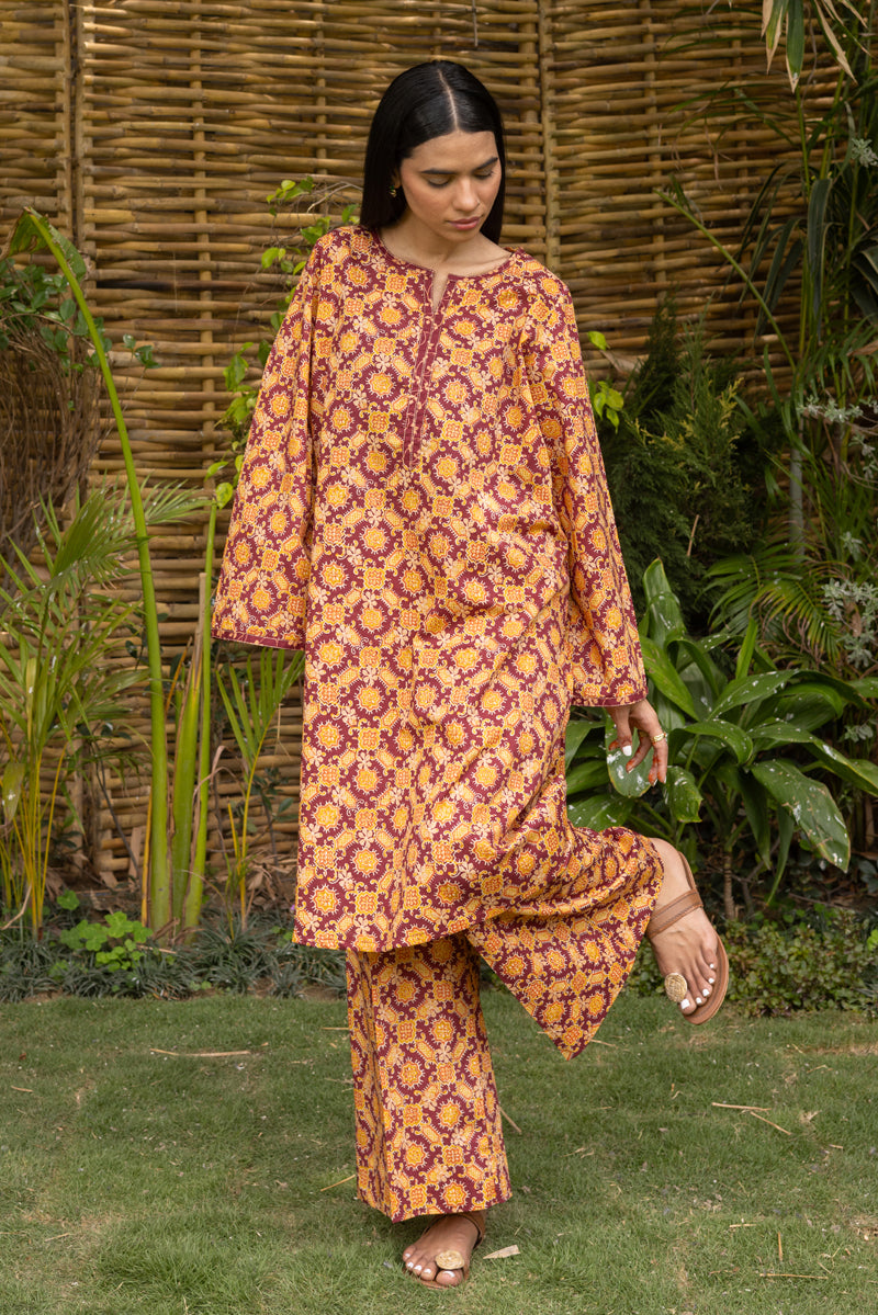 Naqsh Patterns Printed Set