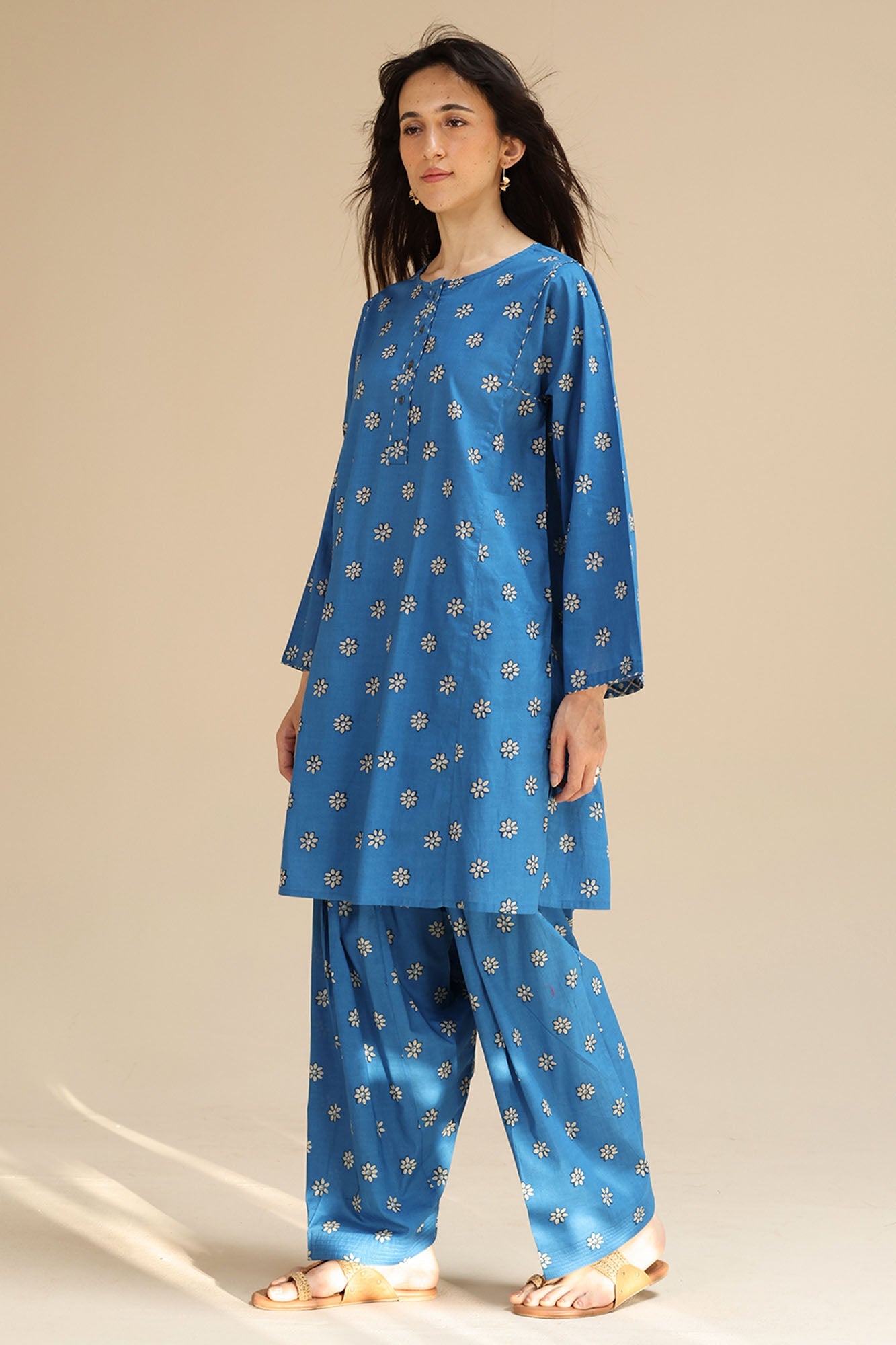 Printed Naqshi Duo-Set