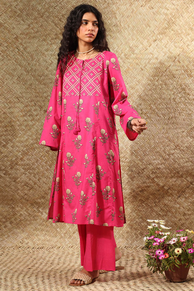 Zari Bloom Tassel Set