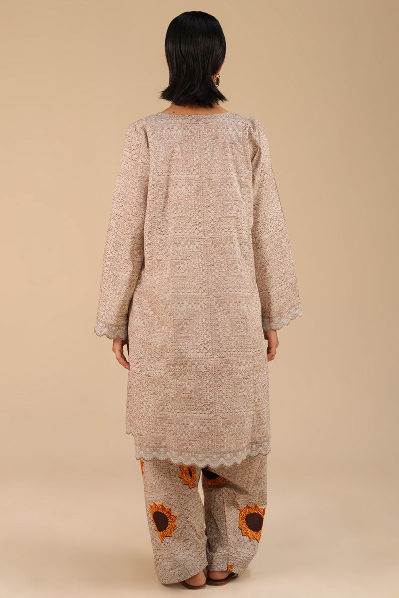 Printed Sun Woven Duo-Set