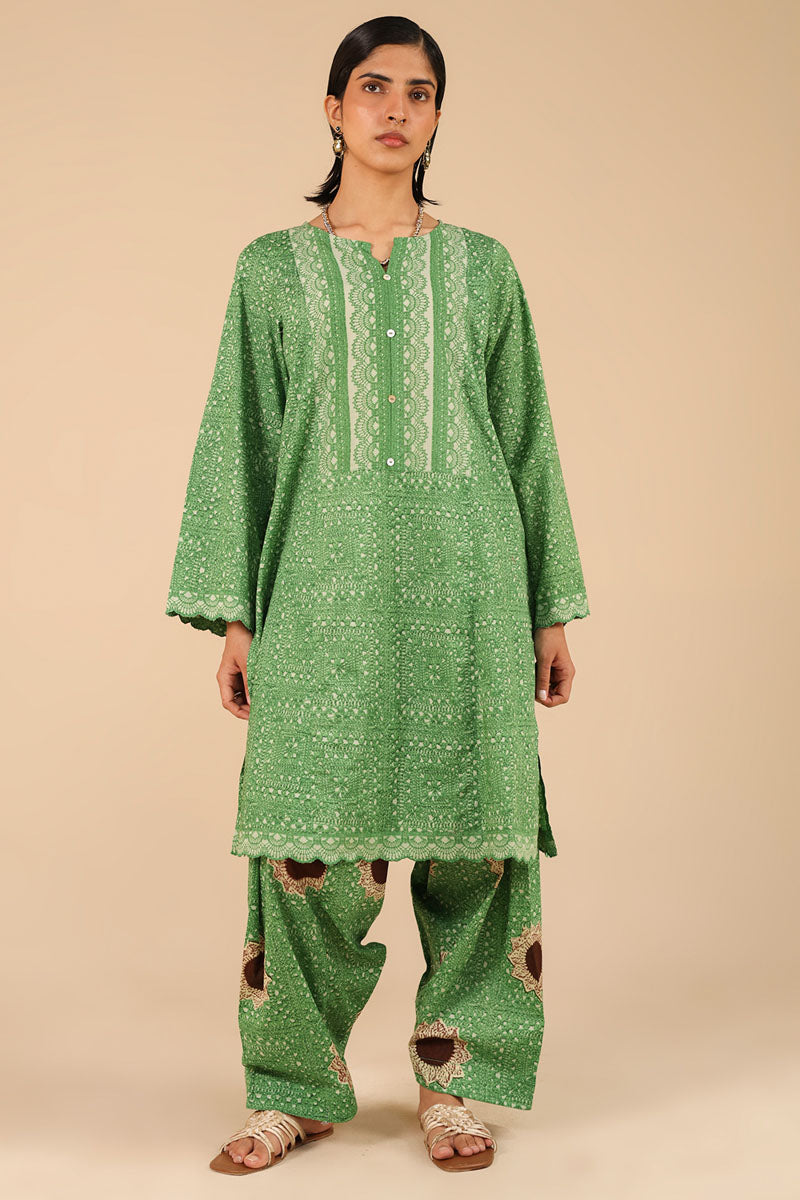 Printed Sun Woven Duo-Set