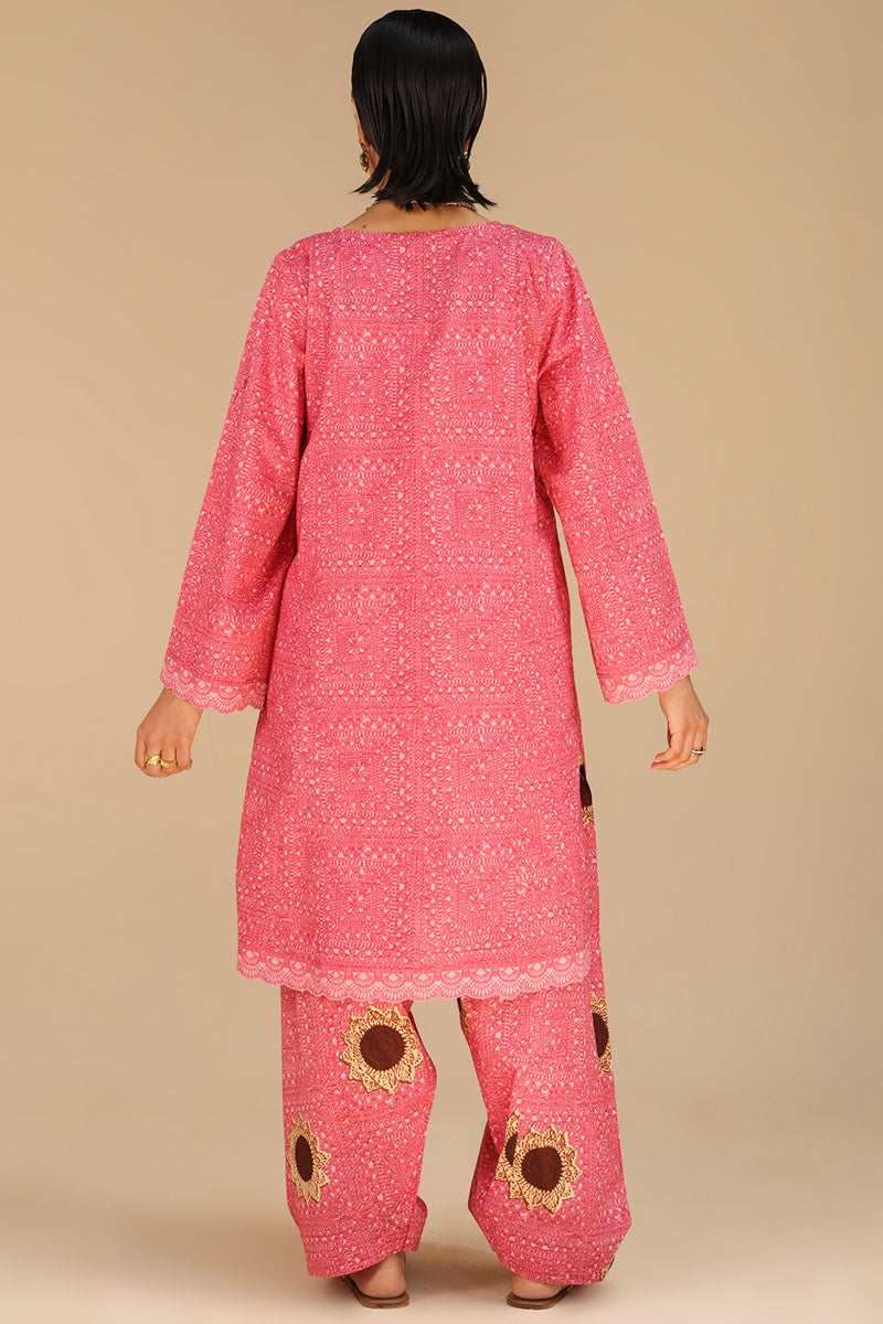 Printed Sun Woven Duo-Set