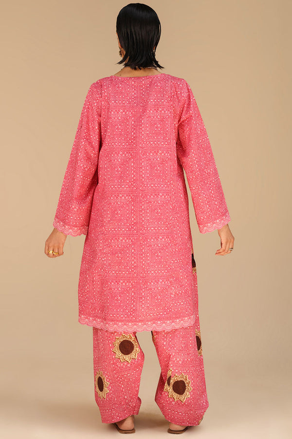 Printed Sun Woven Duo-Set