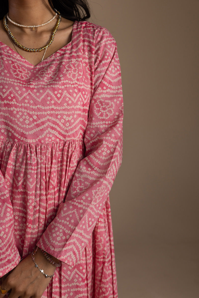 Chunari Charm Tiered Dress