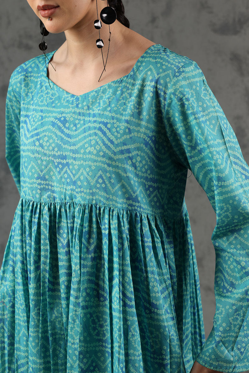 Chunari Charm Tiered Dress