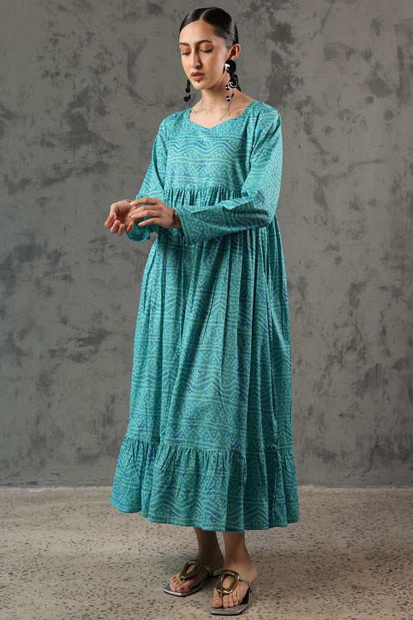 Chunari Charm Tiered Dress