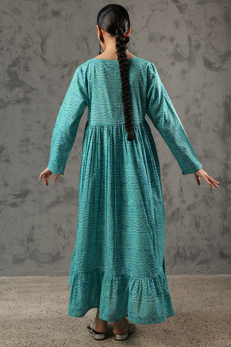 Chunari Charm Tiered Dress