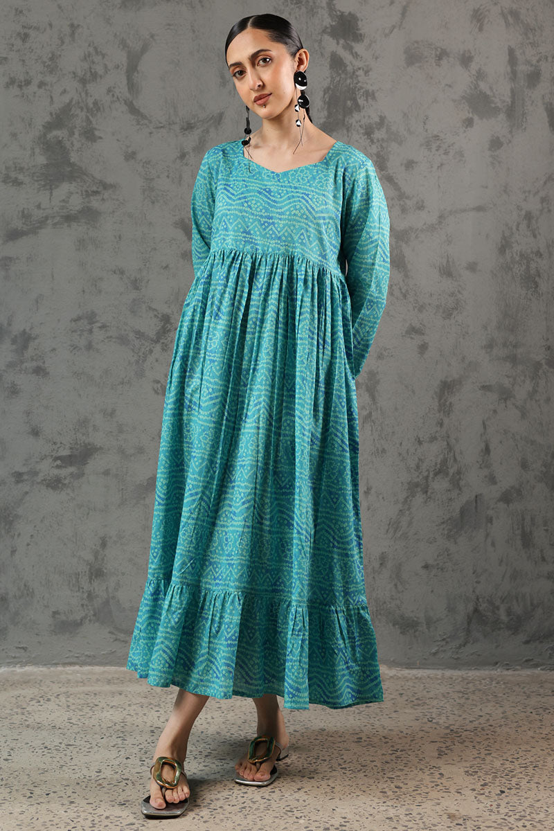 Chunari Charm Tiered Dress