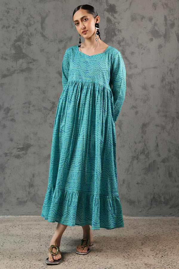 Chunari Charm Tiered Dress