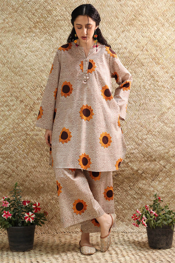 Sun Stitches Printed Set