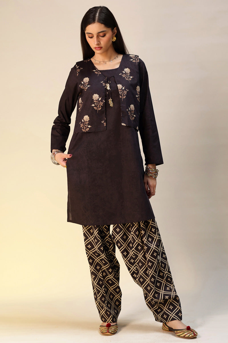 Zari Bloom 3-Piece Koti Set
