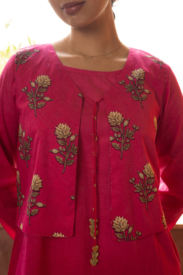 Zari Bloom 3-Piece Koti Set