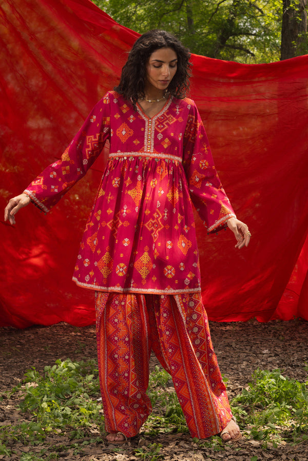 Phulkari Whisper Set