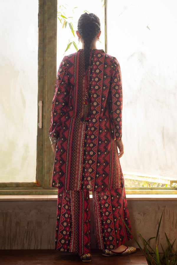 Phulkari Printed Set
