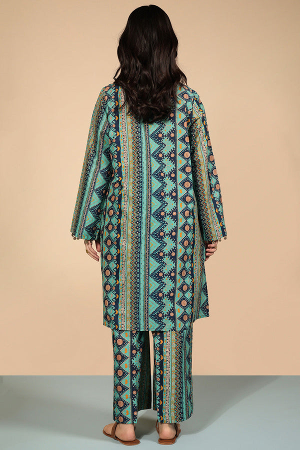 Phulkari Printed Set