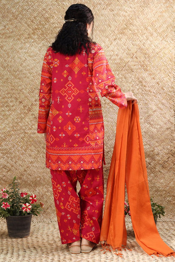 Phulkari Printed Set