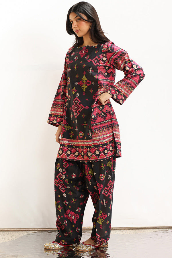 Phulkari Printed Set